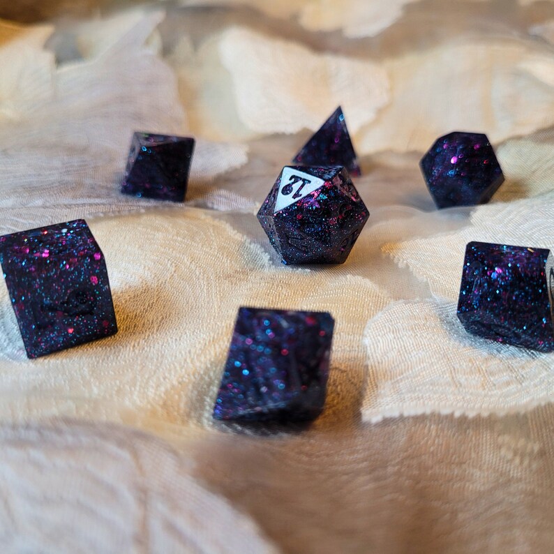 Custom Tabletop Gaming Dice Set Etsy