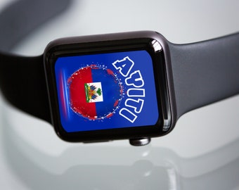 AYITI Apple Watch Face | Haitian Flag Day