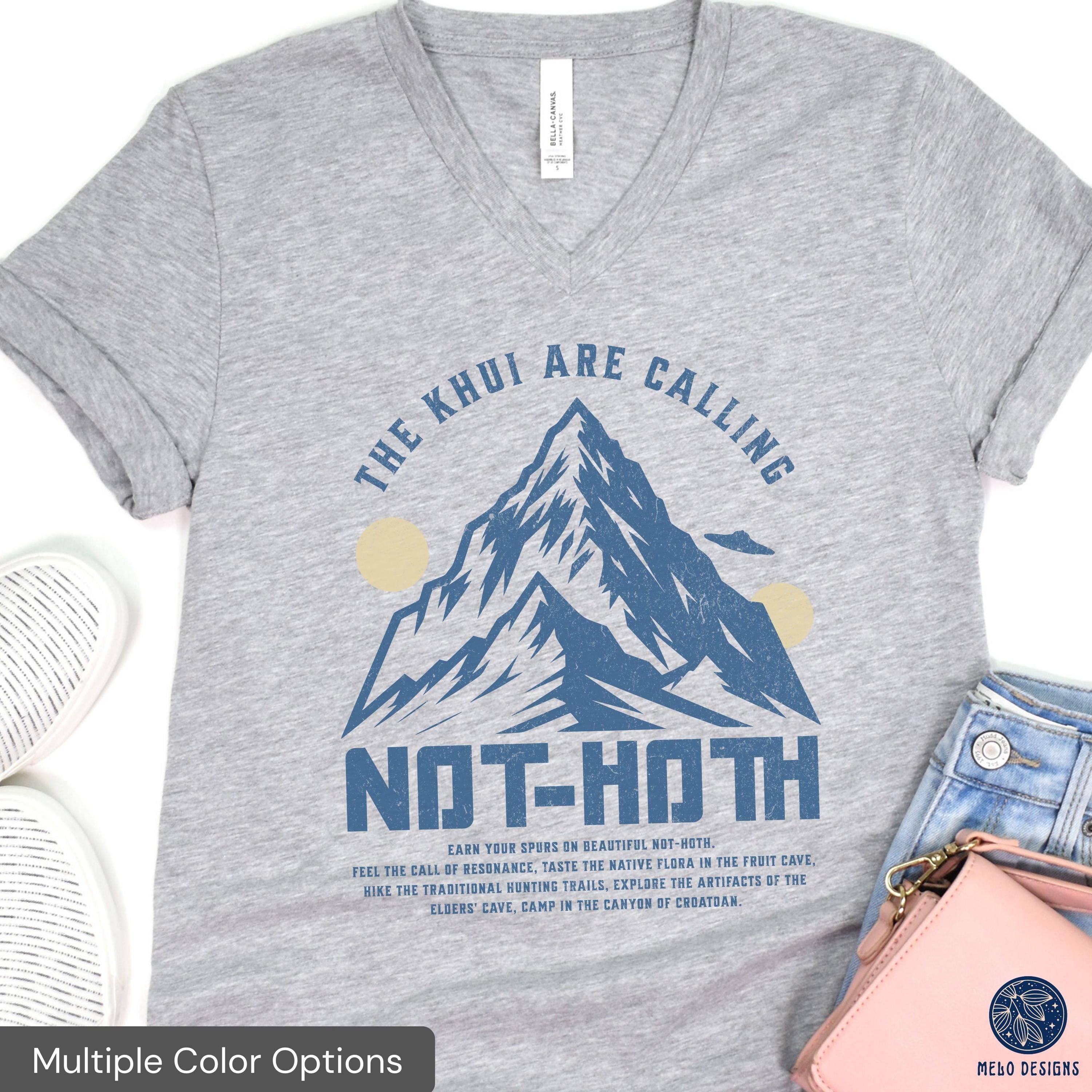 Ice Planet Barbarians Not-Hoth Shirt V-Neck Tee Travel merch alien fantasy monster romance clothes top bookish IPB tshirt resonance cootie
