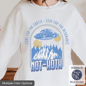 Ice Planet Barbarians Not-Hoth Sweatshirt merch aliens fantasy monster romance clothes khui top bookish gift ufo IPB hoodie resonance cootie