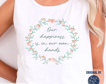 Other Bennet Sister Sleeveless Tee: Pride and Prejudice Mary Bennet Quote Inspired tank top Regency Reader bookish merch Jane Austen books