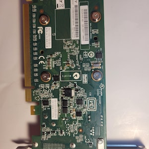 Vintage NVIDIA NVS 300 512MB DDR3 PCIe Single Slot Passive Graphics Card DMS-59