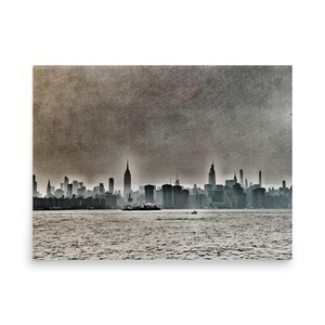 Pôster Nova York da água