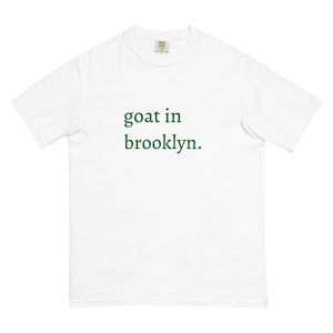 goat in brooklyn. shirt