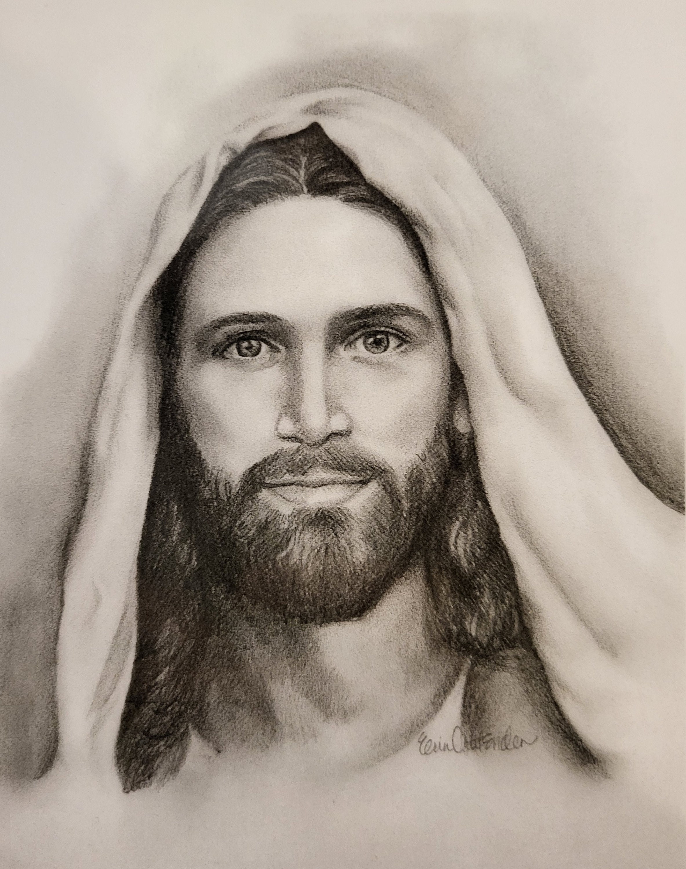 Aggregate 67+ jesus pencil sketch images in.eteachers
