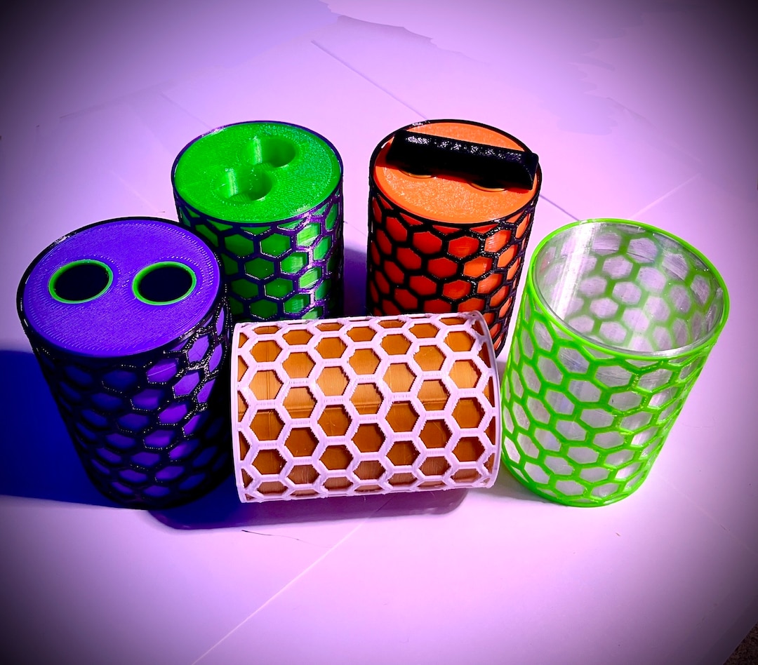 Nori Feeder Comes With Two Cages up to 1/2 Glass Etsy