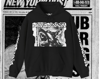 ¡Sudadera con capucha distopía!