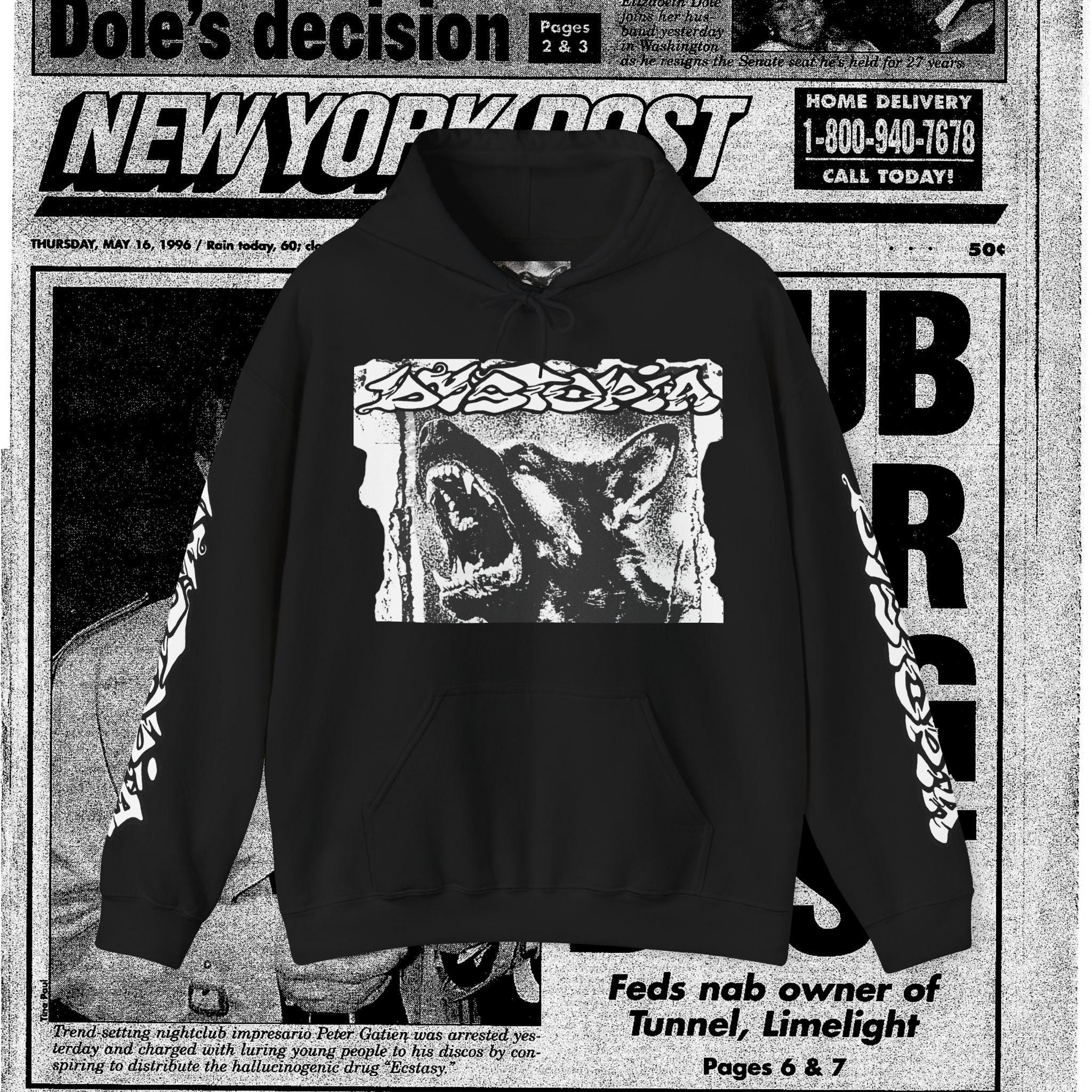 Dystopia hoodie - Etsy 日本