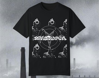 Camiseta de distopía de 2 caras Humano = Basura