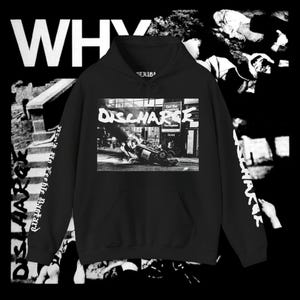 Discharge 'Why' Hoodie by GEKIGA!