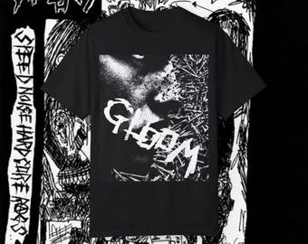 Rare 2-Sided GLOOM tee in 2 colorways!