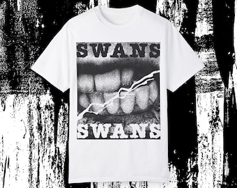 The Swans Shirt, Vintage Rare T-shirt, Sonic Youth Wire