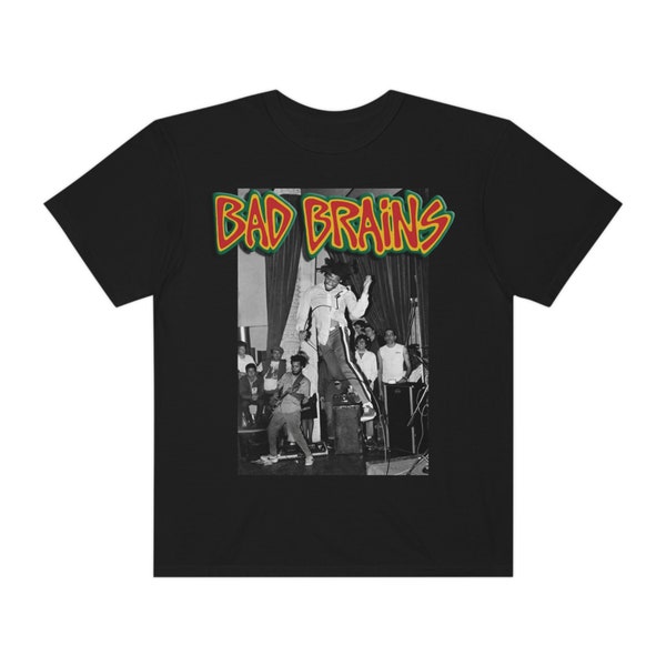 Bad Brains x Band Tees x Graphic Tees x Unisex Tees x Vintage x Black Flag x Minor Threat