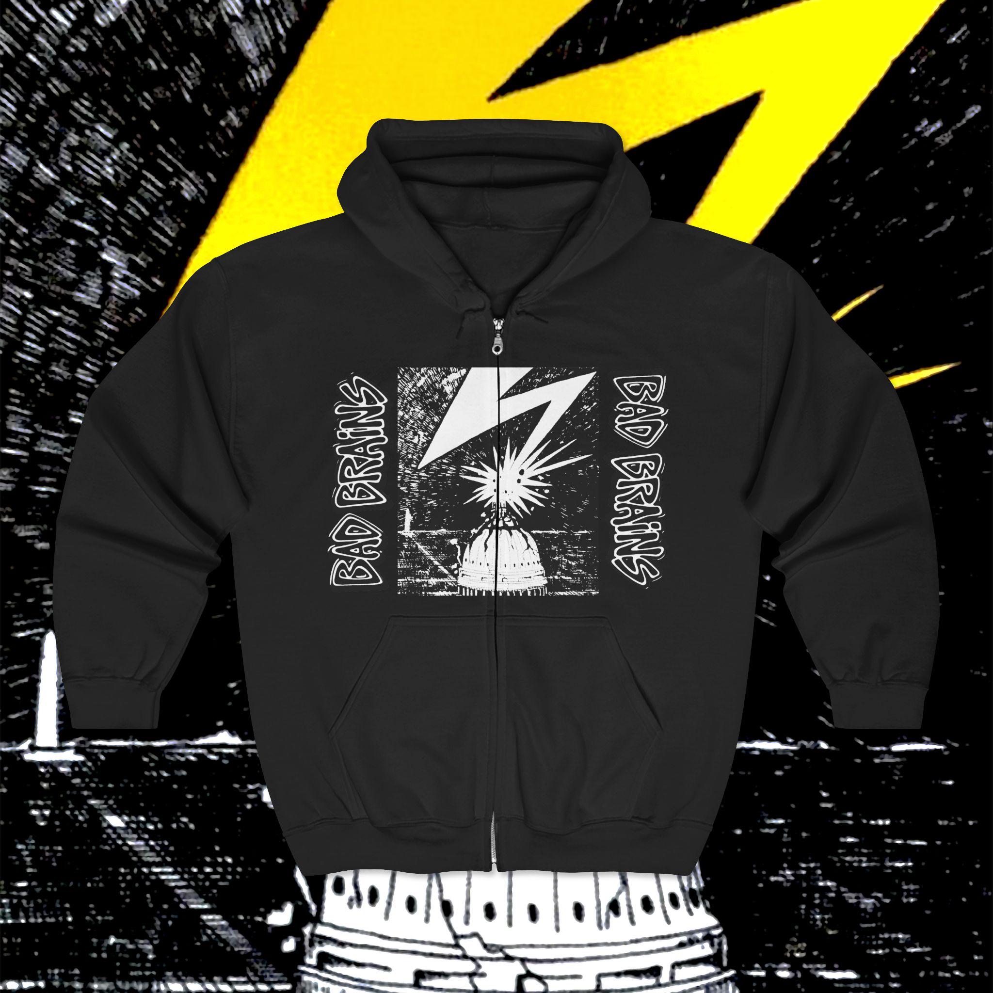 Bad Brains Full Zip Hooded Sweatshirt - Etsy