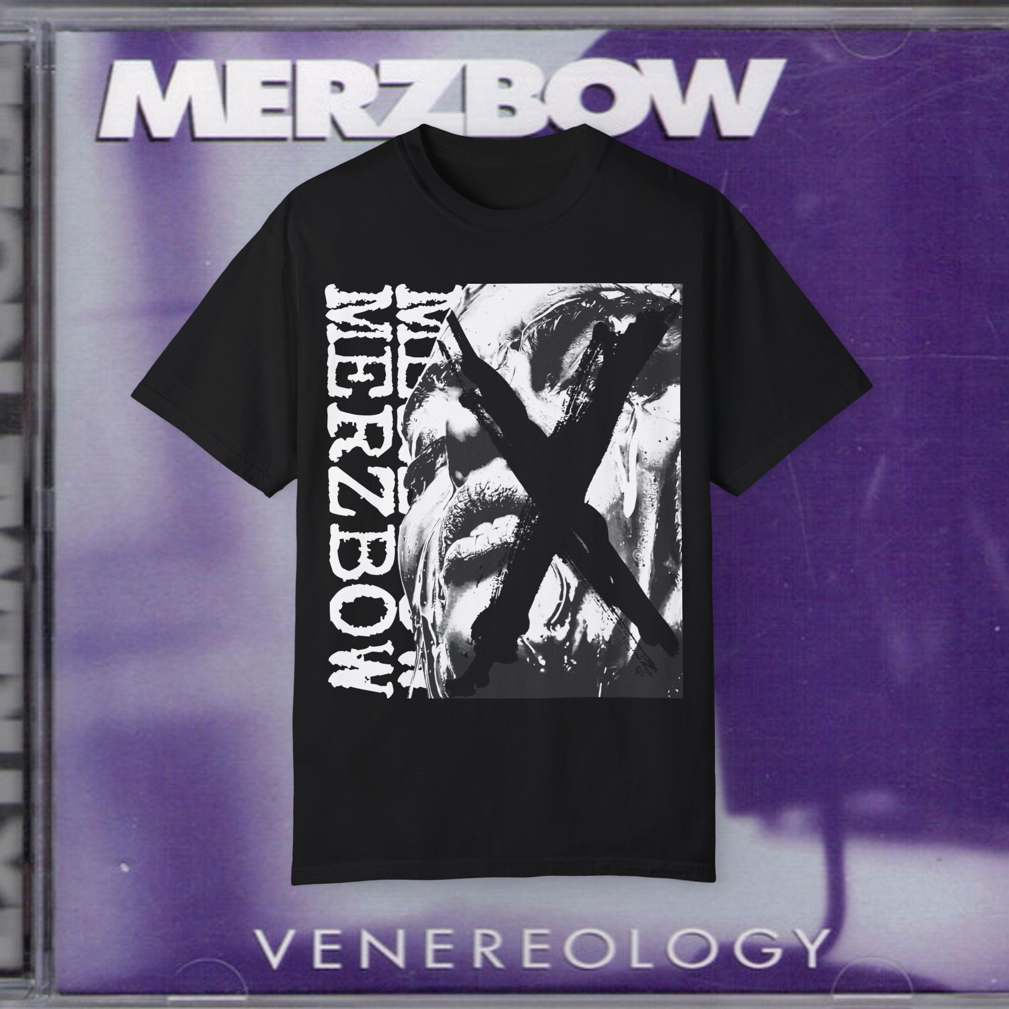 レア！MERZBOW NOISE MATRIX Tシャツ 非常階段 ノイズウォー MERZBOW / NOISE MATRIX Long Sleeve Tシャツ (黒ボディ／2色