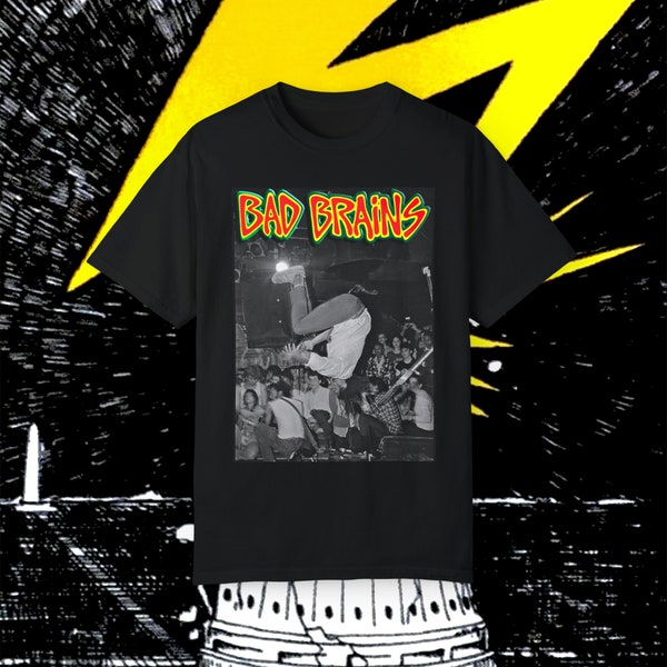 BAD BRAINS TEE!!! Double-sided! Rare and badazz!