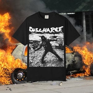 2-sided Discharge Tee! Protest and Survive!