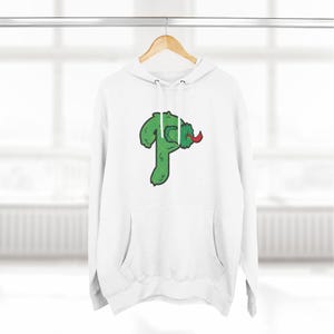 Philly Phanatic Hoodie Fleece Fun Cartoon Design Game Day Pullover Philadelphia Sports Fan Gift Unique Pullover  Hoodie Sweatshirt