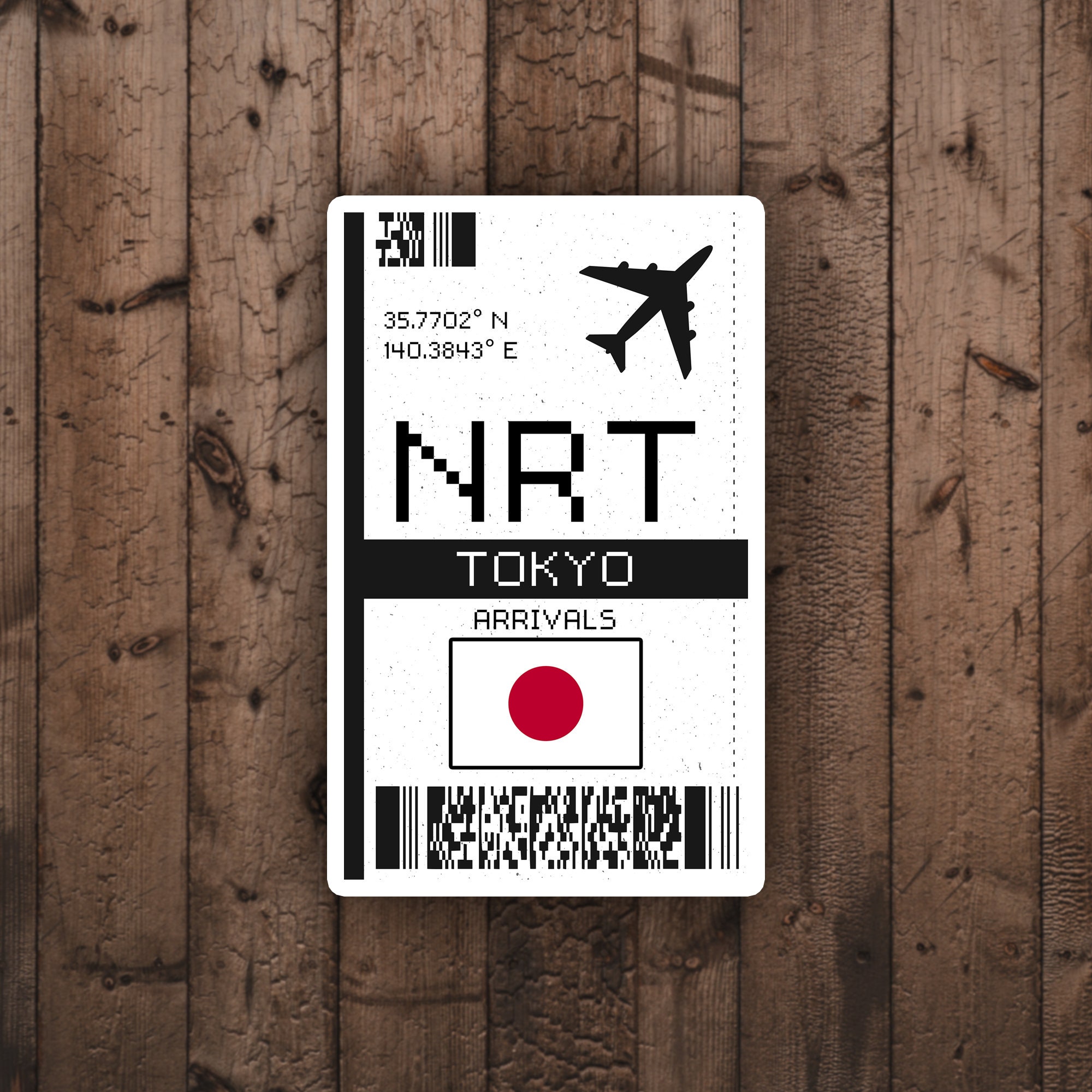 TDA RJTT RAMP STICKER