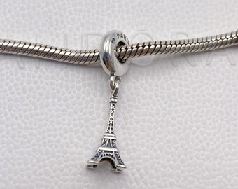 Pandora, Eiffel Tower Dangle Charm ,Charms For Bracelet , Sterling Silver S925, New With Box