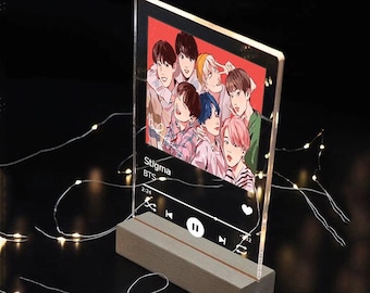 Personalized Spotify Music Plaque, Custom Song Lyrics & Photo on Acrylic Board, Unique Gift for Mom, Mothers Day Plaque