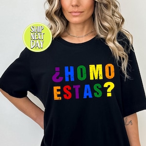 Homo Estas Spanisch Mexikanisches T-Shirt, Geschenk für Mexikaner, Mexikanisches Spanisches Sprichwort, Mexiko Liebhaber T-Shirt, Latein Power T-Shirt, Mexikanisch Amerikanisches T-Shirt -RM060
