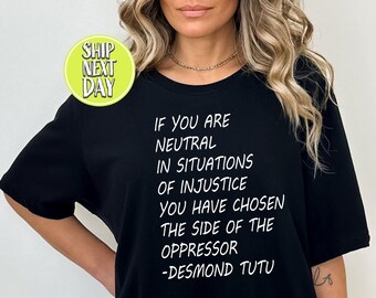 Sociale rechtvaardigheid T-shirt, mensenrechten T-shirt, Peace Love Tee, Womens Rights Equality Shirt, Protest Tee, empathie T-shirt, burgerrechten-RM045