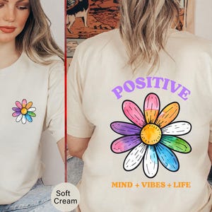 Positive Vibes Tshirt, Summer Vibes Shirts, Positive Inspirational T Shirt, Positive Life Shirt, Optimistic Shirt, Good Vibes Shirts - TC261