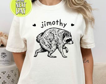 Mothy Viral Raccoon Shirt, Panda Wildlife Meme T-Shirt, Jimothy Raccoon Shirt -FUN88