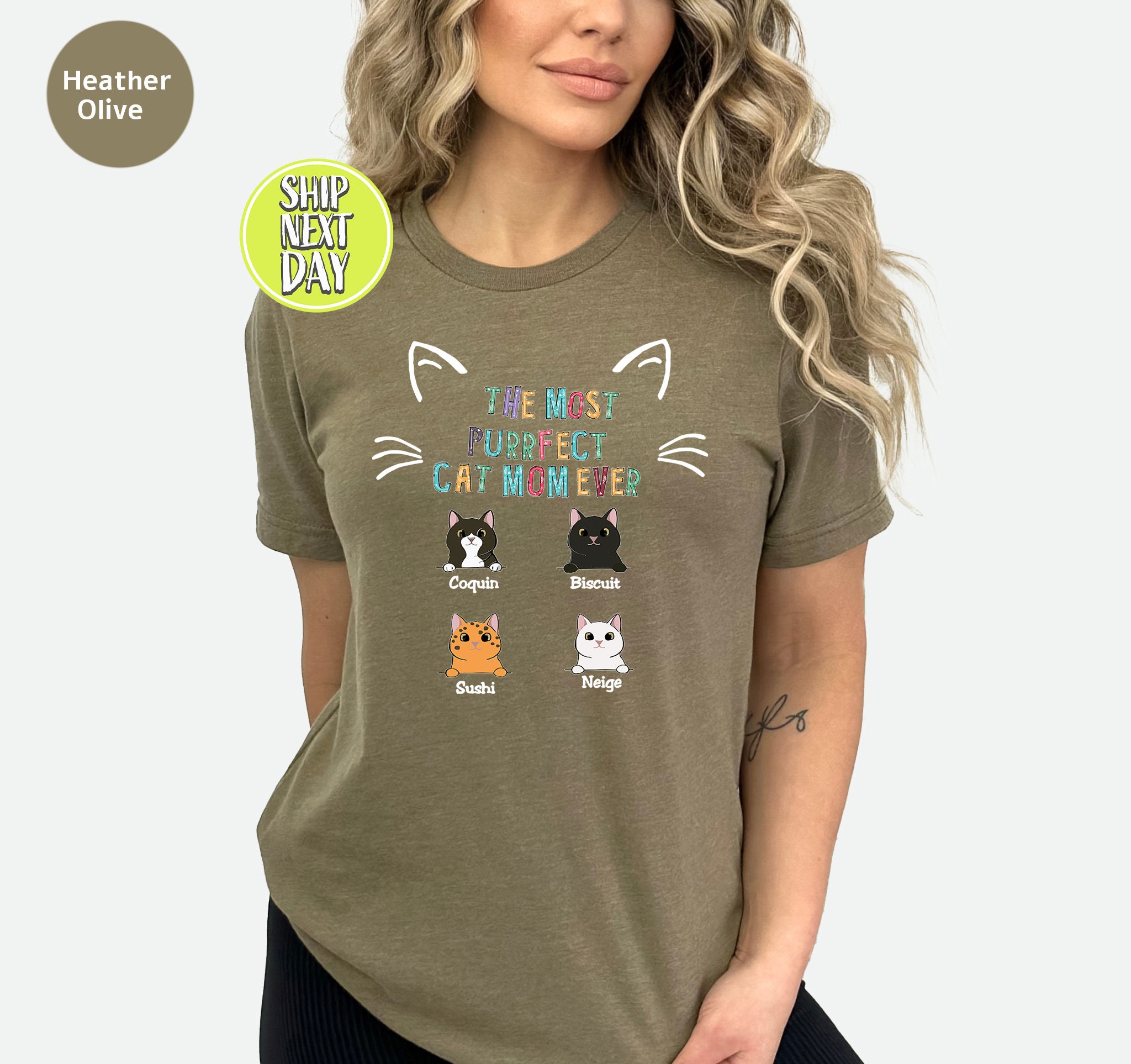 The Most Purrfect Cat Mom Ever Svg, Mothers Day Svg, Cat Mom | Inspire