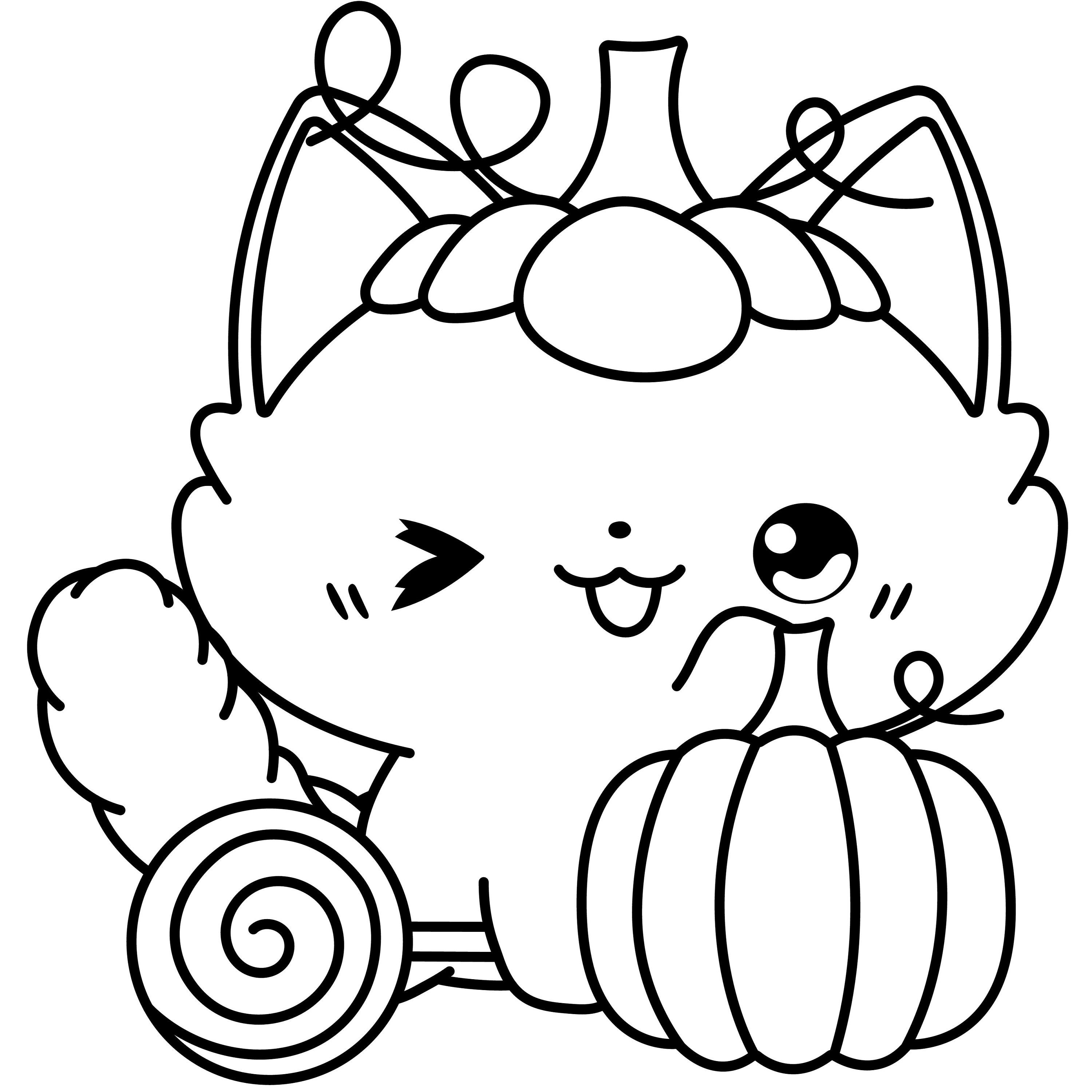 20 Printable Halloween Coloring Pages for Kids, Colouring Pages for