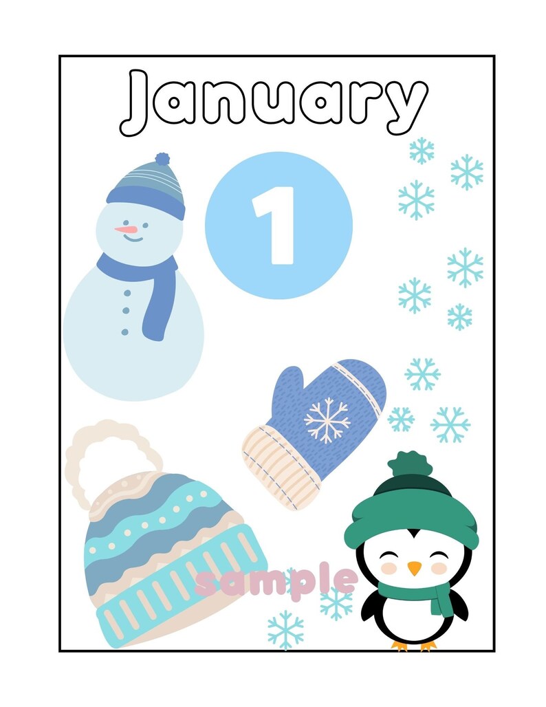 Preschool Curriculum Preschool Printable Preschool Calendar - Etsy