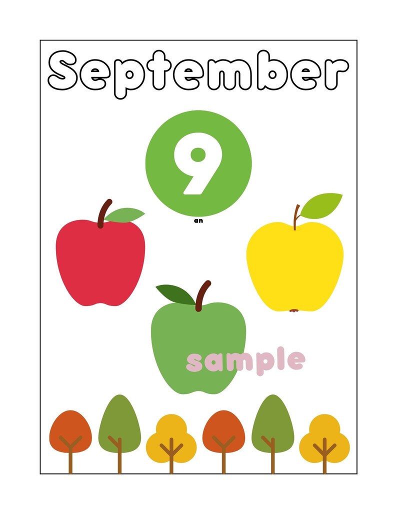 Preschool Curriculum Preschool Printable Preschool Calendar - Etsy