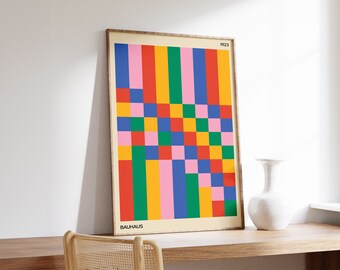 Bauhaus Poster - Prime Collection #9 | Aesthetic Print | Abstract Wall Art