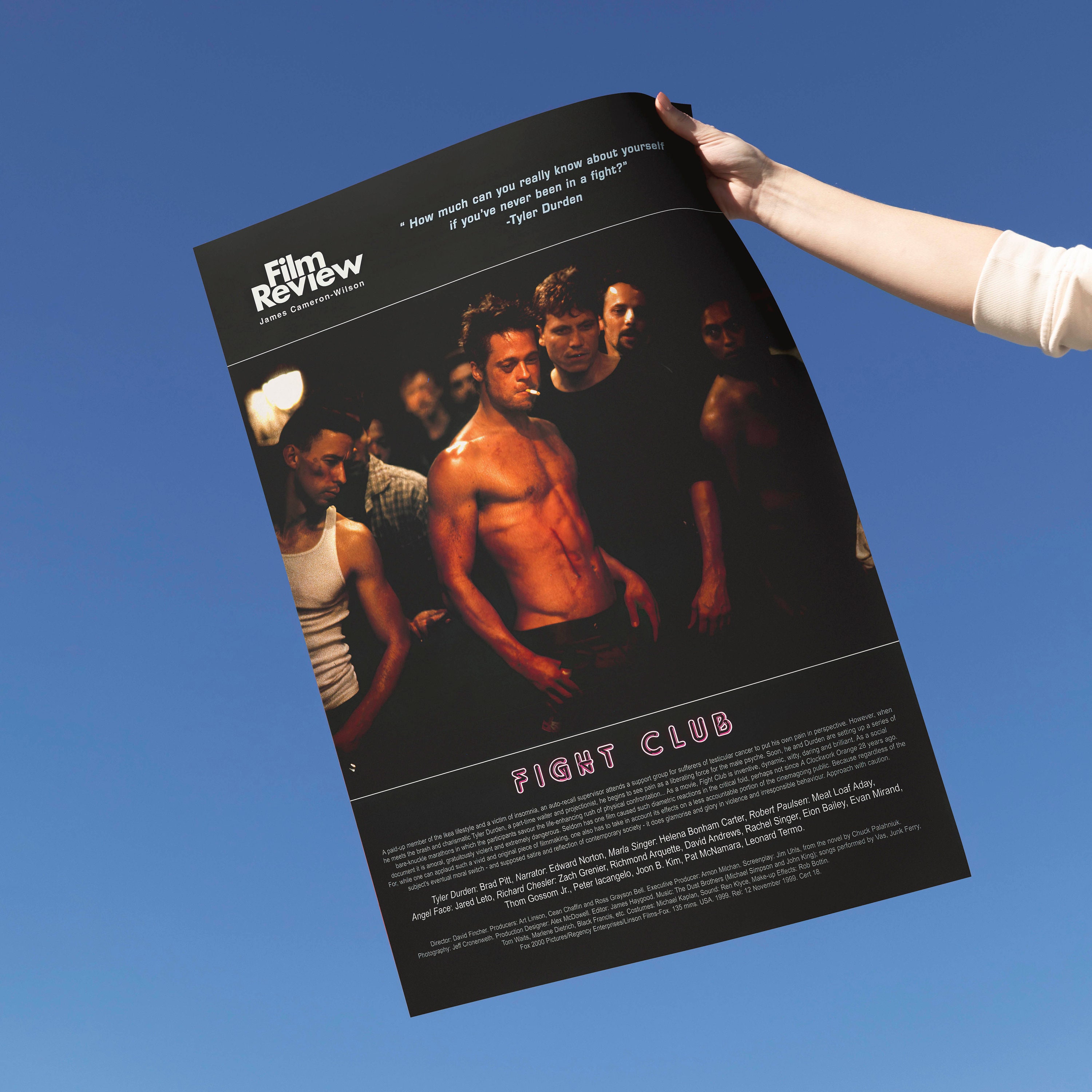 Discover Fight Club Movie Poster |, No Frame