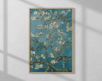 Almond Blossom by Vincent Van Gogh | High Quality Print | Vintage Wall Art