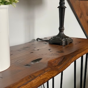 Entryway Table Handmade with Real Distressed Wood 24&quot;- 95&quot; in Length Multiple Colors & Sizes plus ** Free Shipping