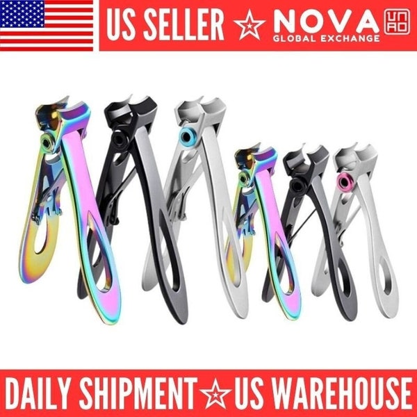 Extra Large Heavy Duty Toe Nail Clipper for Thick Hard Nails Cutter Professional Stainless US