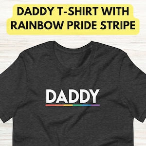 LGBTQ Daddy Tee | Queer Daddy Shirt | Customize | Gay Daddy
