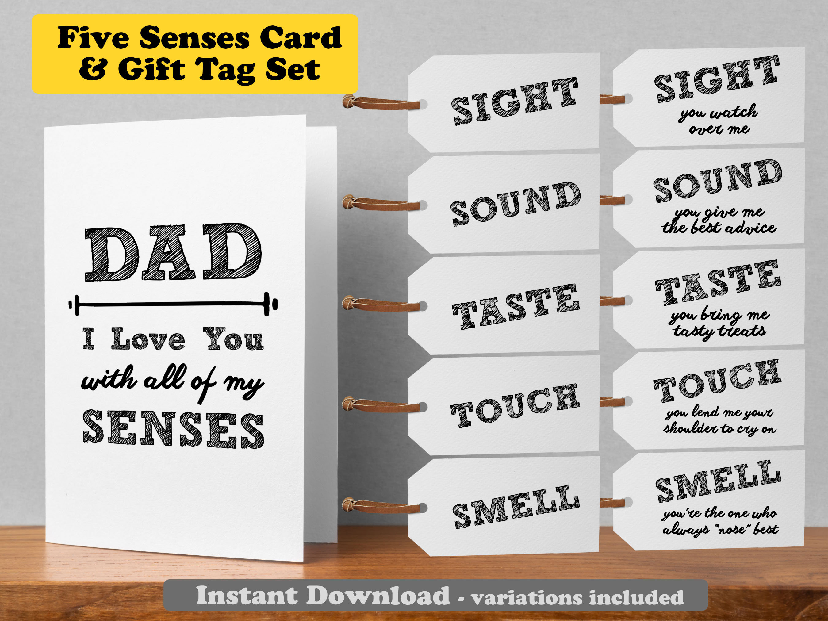 DIY 5 SENSES FATHER'S DAY GIFT IDEAS FOR HIM (DAD) 2022 / SIGHT SOUND SMELL  TOUCH TASTE 