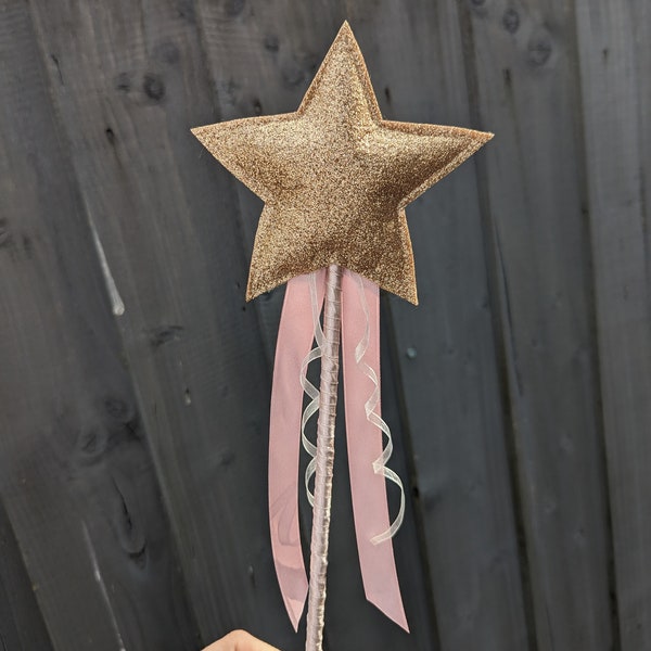 Magic Fairy Wand | Magic wand | Star wand | Fairy Wand | Children's dress up | Glitter wand