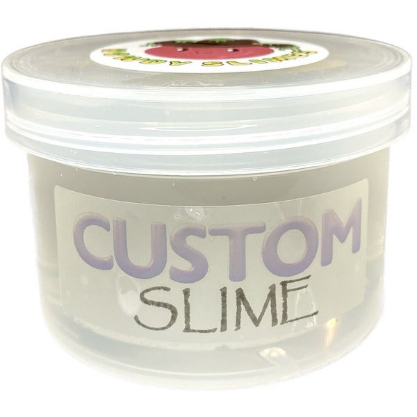Clear Slime - Etsy