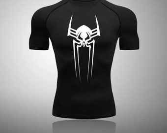 Spider-man Compression T-Shirt Breathable Gym T-Shirt