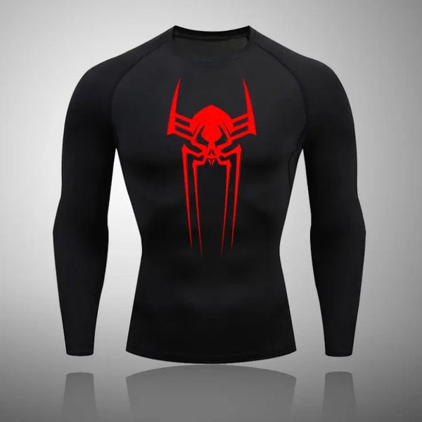 Spiderman Compression Shirt - Etsy