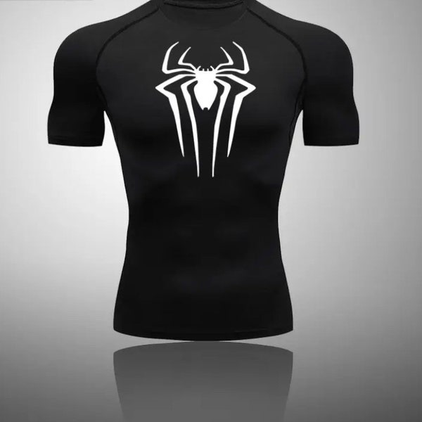 Spider-Man Compression T-Shirt | Atmungsaktives Gym T-Shirt