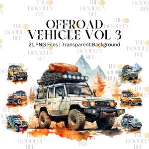 Arte PNG exclusiva de veículos off-road - 21 arte de veículos off-road, arte de motocicleta, arte de 4 rodas, clipart 4WD, arte de uso comercial com tema holandês