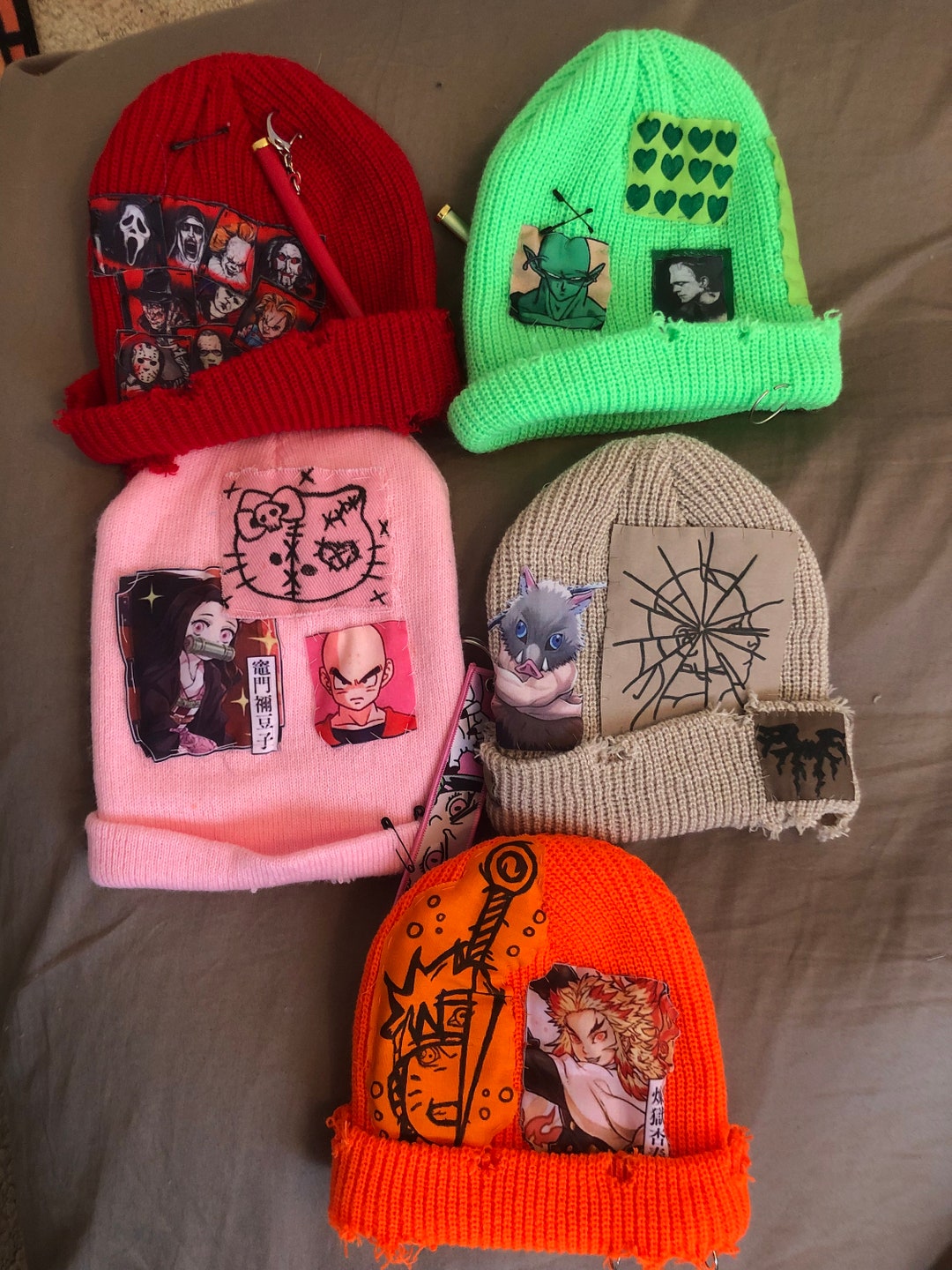 Custom Beanies Made to Order Etsy