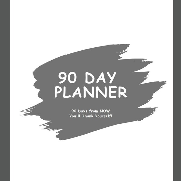 90 Day Planner - Etsy