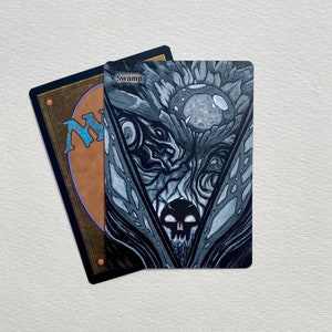 Lur Altered X MTG artist collection: Swamps 2/5 I selected