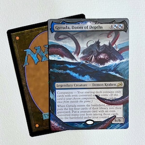 gigan mtg card Magic The Gathering - Ikoria Lair of Behemoths Put a creature card with an even converted mana cost from among those cards onto the battlefield under your control MTGNexus - Gigan, Cybernetic Monstrosity